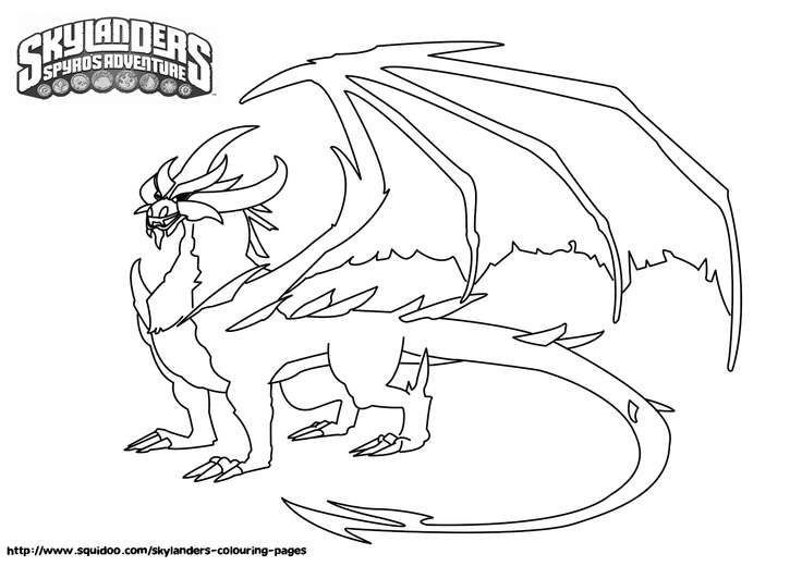 Dibujo para colorear: Skylanders (Dibujos animados) #43449 - Dibujos para Colorear e Imprimir Gratis