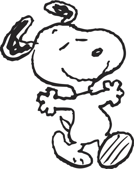 Dibujo para colorear: Snoopy (Dibujos animados) #27123 - Dibujos para Colorear e Imprimir Gratis