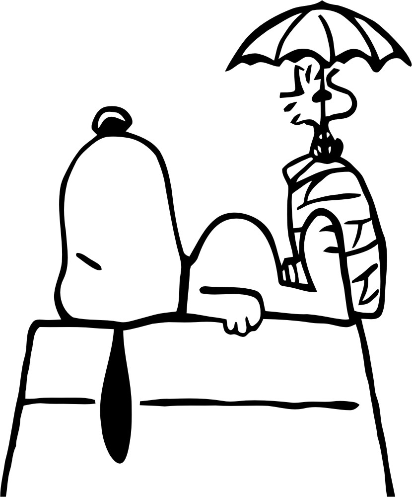 Dibujo para colorear: Snoopy (Dibujos animados) #27157 - Dibujos para Colorear e Imprimir Gratis