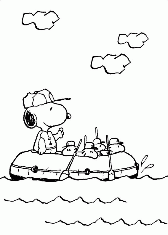 Dibujo para colorear: Snoopy (Dibujos animados) #27197 - Dibujos para Colorear e Imprimir Gratis