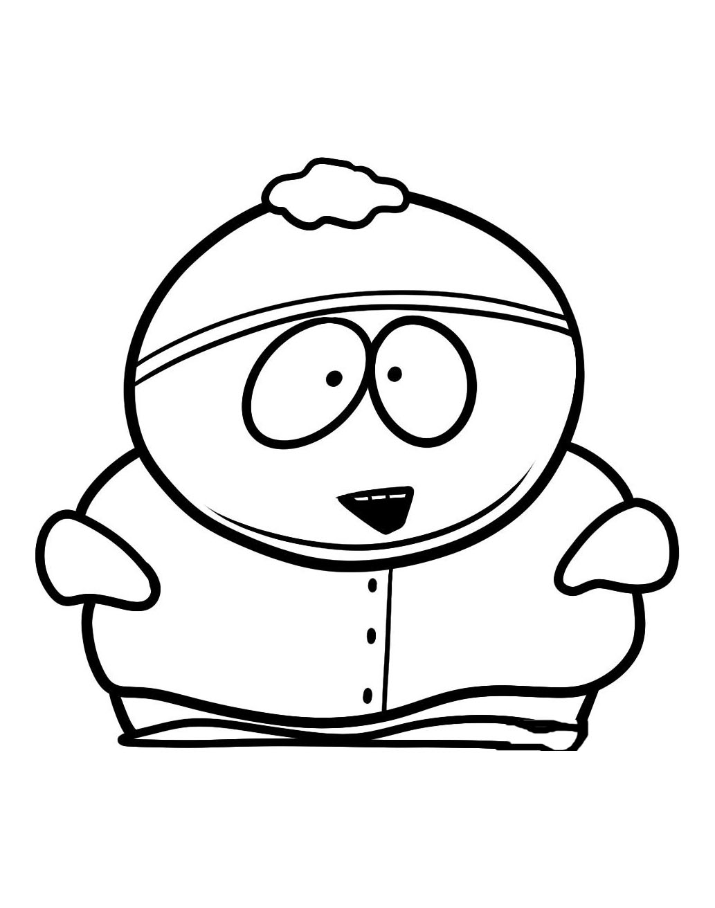 Dibujo para colorear: South Park (Dibujos animados) #31116 - Dibujos para Colorear e Imprimir Gratis