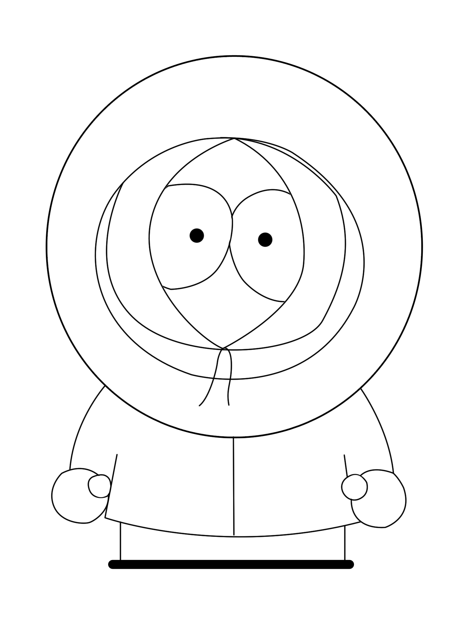 Dibujo para colorear: South Park (Dibujos animados) #31148 - Dibujos para Colorear e Imprimir Gratis