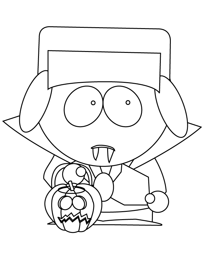 Dibujo para colorear: South Park (Dibujos animados) #31150 - Dibujos para Colorear e Imprimir Gratis