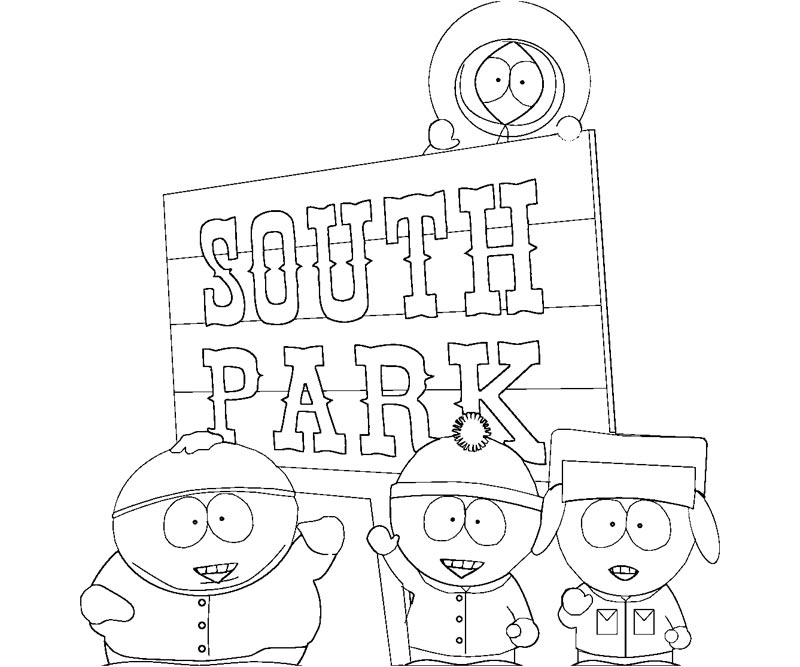 Dibujo para colorear: South Park (Dibujos animados) #31235 - Dibujos para Colorear e Imprimir Gratis