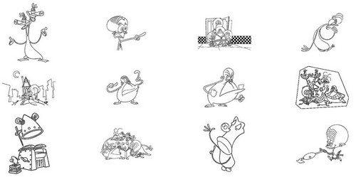 Dibujo para colorear: Space Goofs (Dibujos animados) #34468 - Dibujos para Colorear e Imprimir Gratis