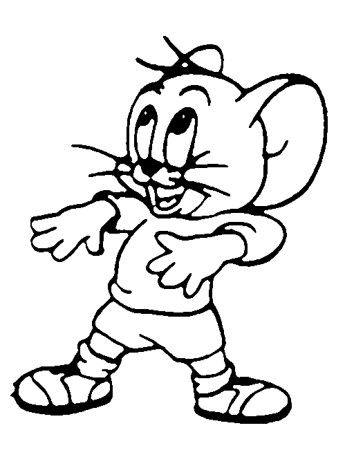 Dibujo para colorear: Tom and Jerry (Dibujos animados) #24226 - Dibujos para Colorear e Imprimir Gratis
