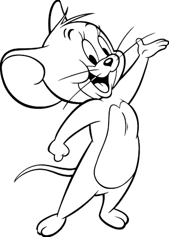 Dibujo para colorear: Tom and Jerry (Dibujos animados) #24305 - Dibujos para Colorear e Imprimir Gratis
