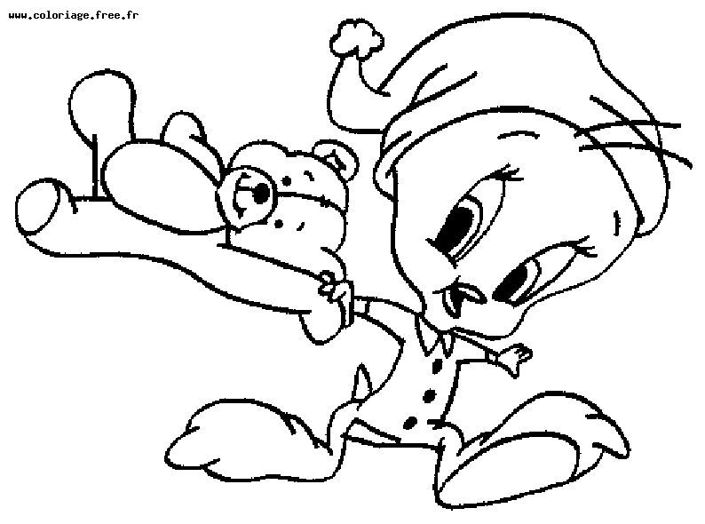 Dibujo para colorear: Tweety and Sylvester (Dibujos animados) #29210 - Dibujos para Colorear e Imprimir Gratis
