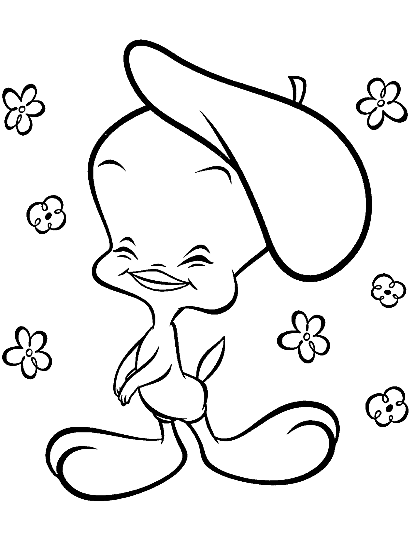 Dibujo para colorear: Tweety and Sylvester (Dibujos animados) #29250 - Dibujos para Colorear e Imprimir Gratis