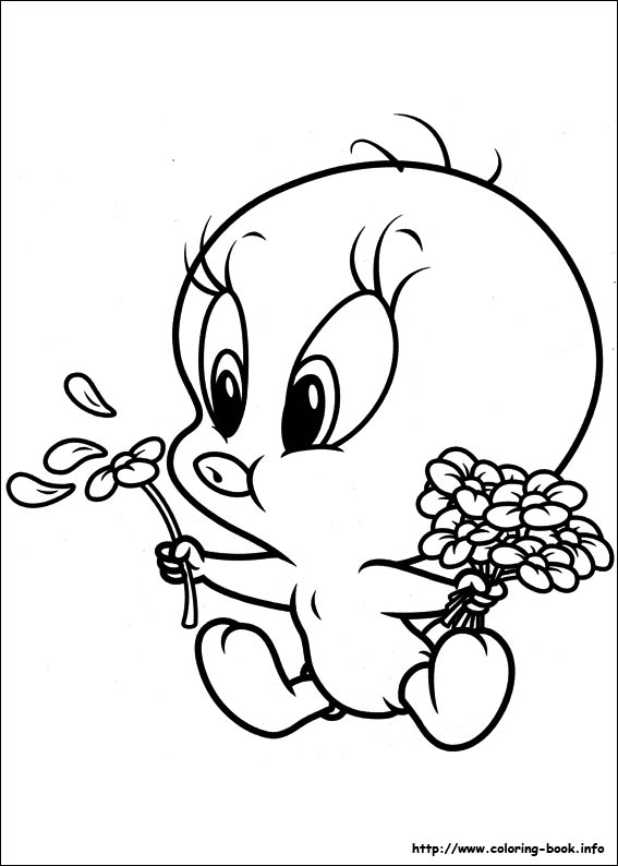 Dibujo para colorear: Tweety and Sylvester (Dibujos animados) #29405 - Dibujos para Colorear e Imprimir Gratis