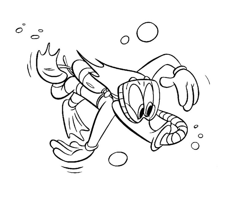 Dibujo para colorear: Woody Woodpecker (Dibujos animados) #28487 - Dibujos para Colorear e Imprimir Gratis