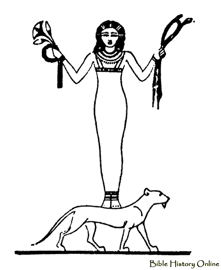 Dibujo para colorear: Mitología egipcia (Dioses y diosas) #111328 - Dibujos para Colorear e Imprimir Gratis