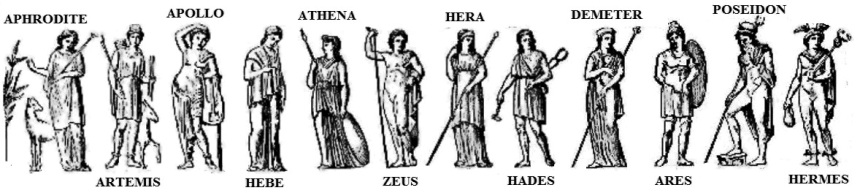 Dibujo para colorear: Mitología griega (Dioses y diosas) #109623 - Dibujos para Colorear e Imprimir Gratis