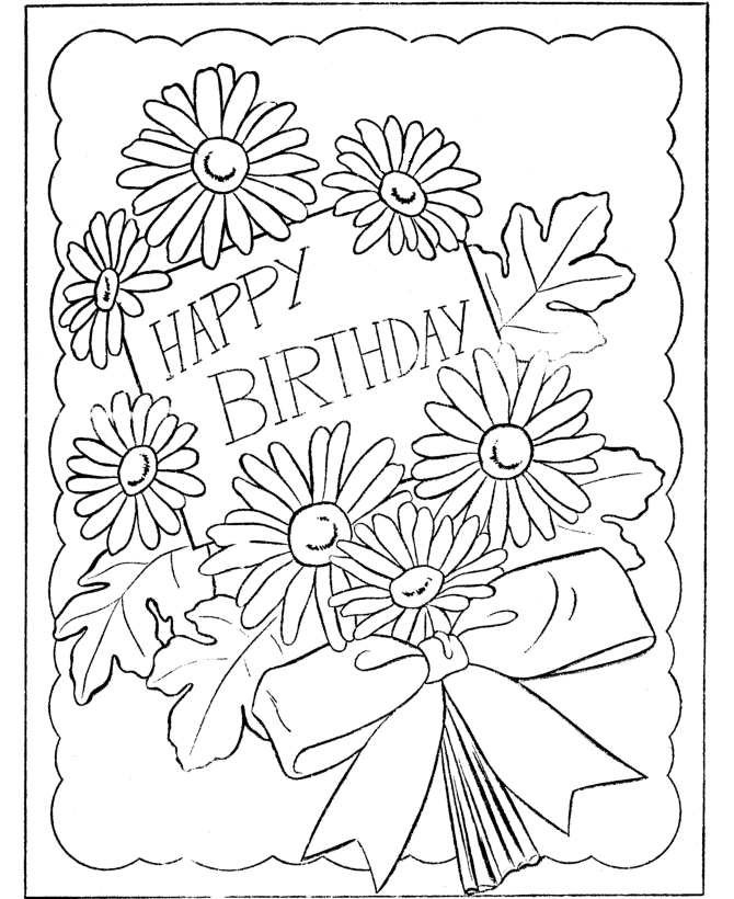 Dibujo para colorear: Aniversario (Fiestas y ocasiones especiales) #57177 - Dibujos para Colorear e Imprimir Gratis