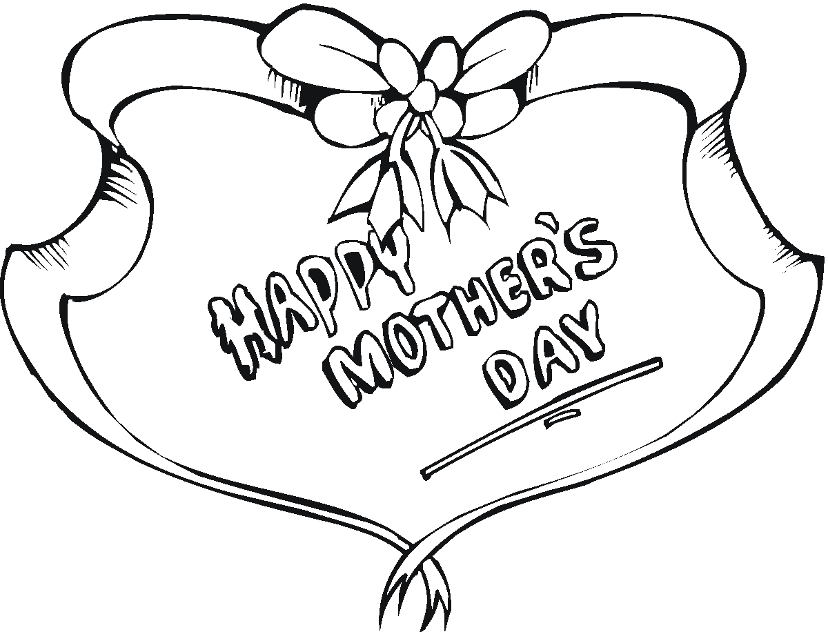 Dibujo para colorear: Día de la Madre (Fiestas y ocasiones especiales) #129847 - Dibujos para Colorear e Imprimir Gratis