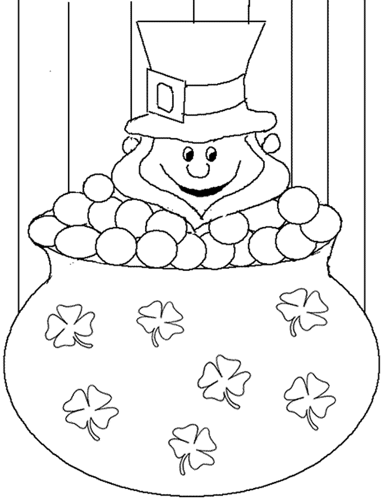Dibujo para colorear: Día de San Patricio (Fiestas y ocasiones especiales) #57859 - Dibujos para Colorear e Imprimir Gratis