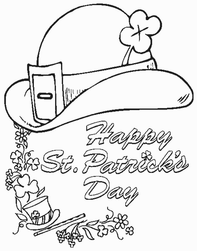 Dibujo para colorear: Día de San Patricio (Fiestas y ocasiones especiales) #57926 - Dibujos para Colorear e Imprimir Gratis