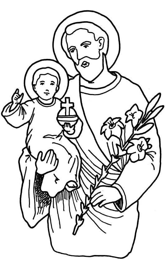 Dibujo para colorear: Día de Todos los Santos (Fiestas y ocasiones especiales) #61296 - Dibujos para Colorear e Imprimir Gratis
