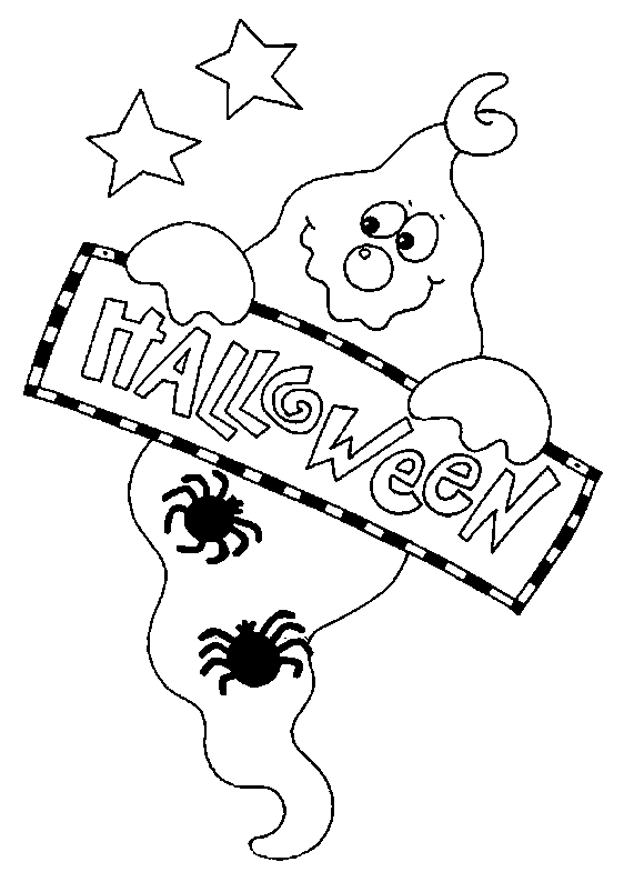 Dibujo para colorear: Halloween (Fiestas y ocasiones especiales) #55197 - Dibujos para Colorear e Imprimir Gratis