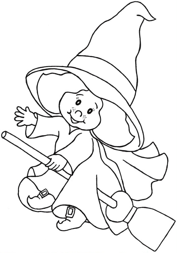 Dibujo para colorear: Halloween (Fiestas y ocasiones especiales) #55316 - Dibujos para Colorear e Imprimir Gratis