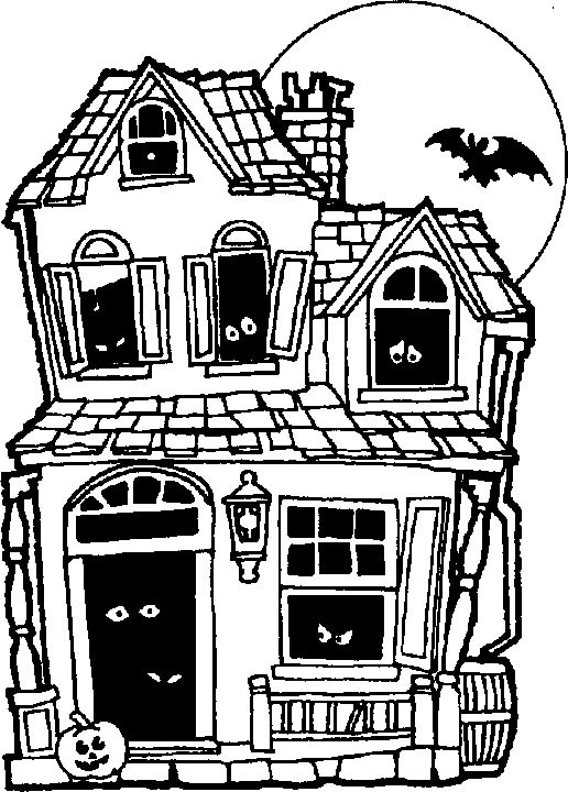 Dibujo para colorear: Halloween (Fiestas y ocasiones especiales) #55341 - Dibujos para Colorear e Imprimir Gratis