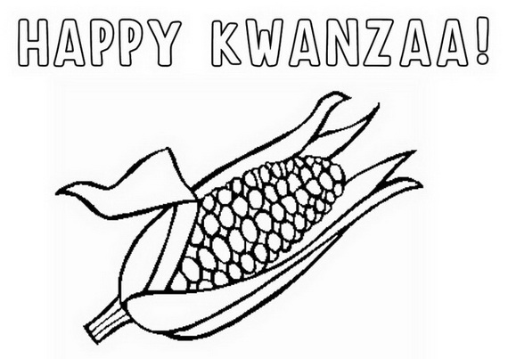 Dibujo para colorear: Kwanzaa (Fiestas y ocasiones especiales) #60436 - Dibujos para Colorear e Imprimir Gratis