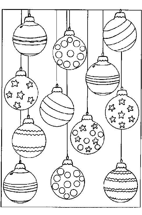 Dibujo para colorear: Navidad (Fiestas y ocasiones especiales) #54780 - Dibujos para Colorear e Imprimir Gratis