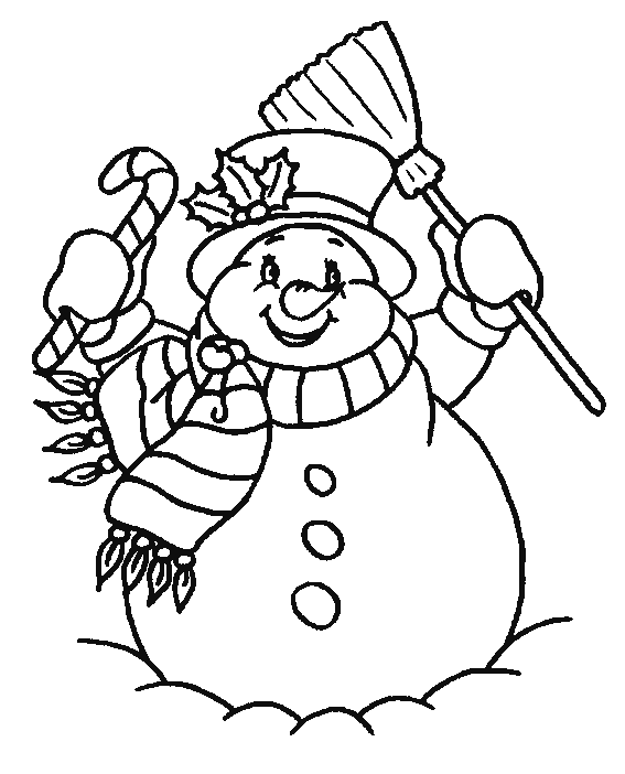 Dibujo para colorear: Navidad (Fiestas y ocasiones especiales) #54814 - Dibujos para Colorear e Imprimir Gratis