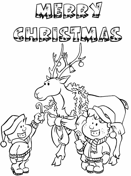 Dibujo para colorear: Navidad (Fiestas y ocasiones especiales) #54866 - Dibujos para Colorear e Imprimir Gratis