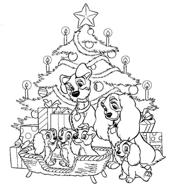 Dibujo para colorear: Navidad (Fiestas y ocasiones especiales) #54932 - Dibujos para Colorear e Imprimir Gratis