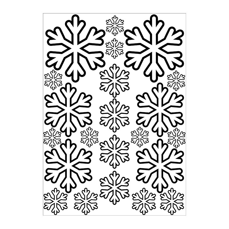 Dibujo para colorear: Copo de nieve (Naturaleza) #160486 - Dibujos para Colorear e Imprimir Gratis