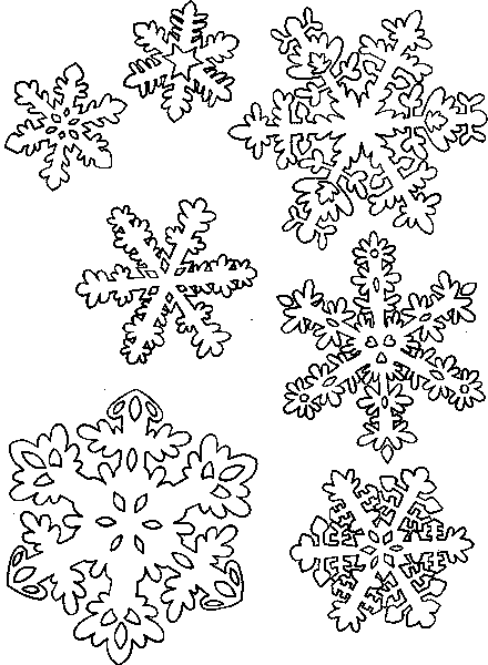 Dibujo para colorear: Copo de nieve (Naturaleza) #160490 - Dibujos para Colorear e Imprimir Gratis
