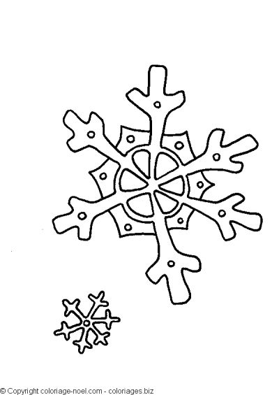 Dibujo para colorear: Copo de nieve (Naturaleza) #160591 - Dibujos para Colorear e Imprimir Gratis