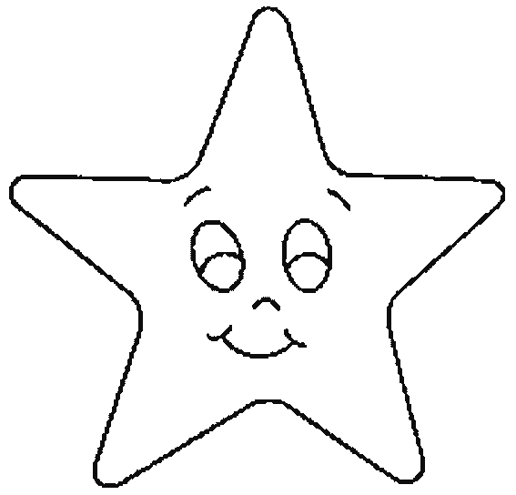 Dibujo para colorear: Estrella (Naturaleza) #155868 - Dibujos para Colorear e Imprimir Gratis