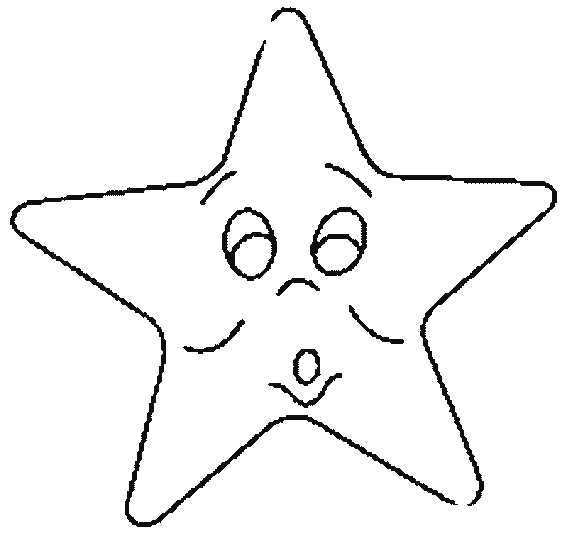 Dibujo para colorear: Estrella (Naturaleza) #155891 - Dibujos para Colorear e Imprimir Gratis