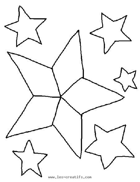 Dibujo para colorear: Estrella (Naturaleza) #155934 - Dibujos para Colorear e Imprimir Gratis