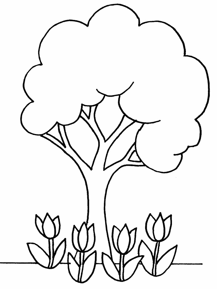 Dibujo para colorear: Flores (Naturaleza) #155071 - Dibujos para Colorear e Imprimir Gratis