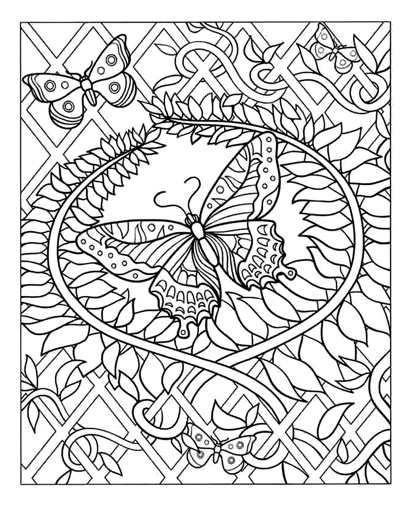 Dibujo para colorear: Flores (Naturaleza) #155087 - Dibujos para Colorear e Imprimir Gratis