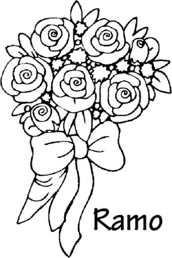 Dibujo para colorear: Ramo de flores (Naturaleza) #160765 - Dibujos para Colorear e Imprimir Gratis