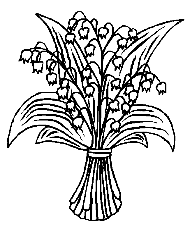 Dibujo para colorear: Ramo de flores (Naturaleza) #160880 - Dibujos para Colorear e Imprimir Gratis
