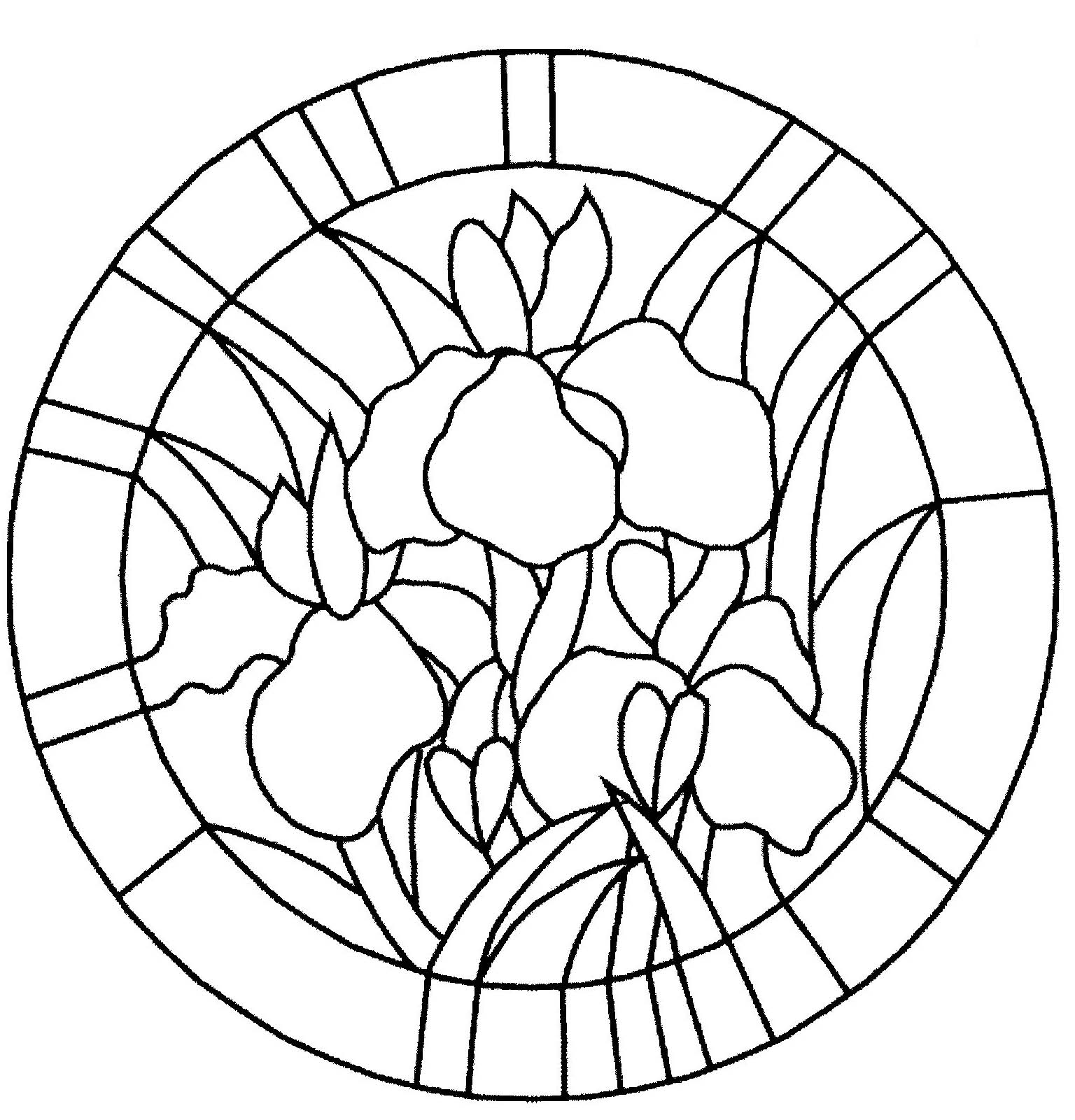 Dibujo para colorear: Ramo de flores (Naturaleza) #160886 - Dibujos para Colorear e Imprimir Gratis