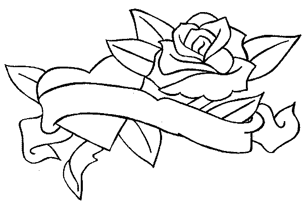 Dibujo para colorear: Rosas (Naturaleza) #161880 - Dibujos para Colorear e Imprimir Gratis