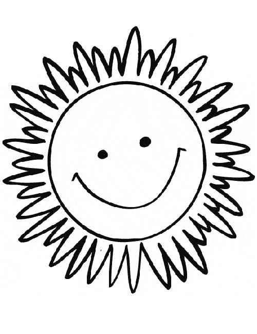 Dibujo para colorear: Sol (Naturaleza) #157922 - Dibujos para Colorear e Imprimir Gratis