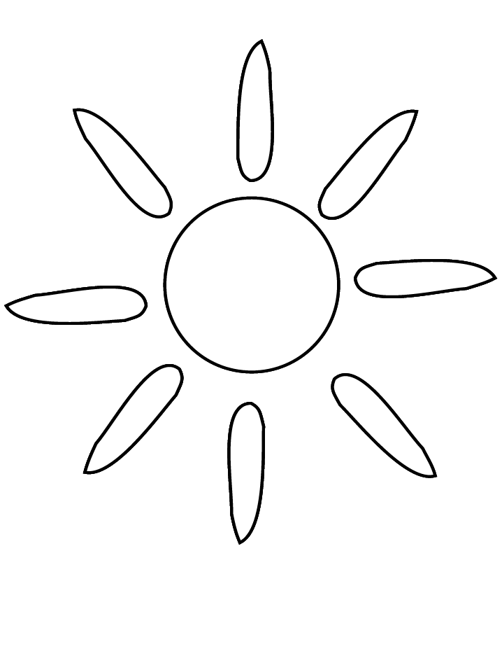 Dibujo para colorear: Sol (Naturaleza) #157985 - Dibujos para Colorear e Imprimir Gratis