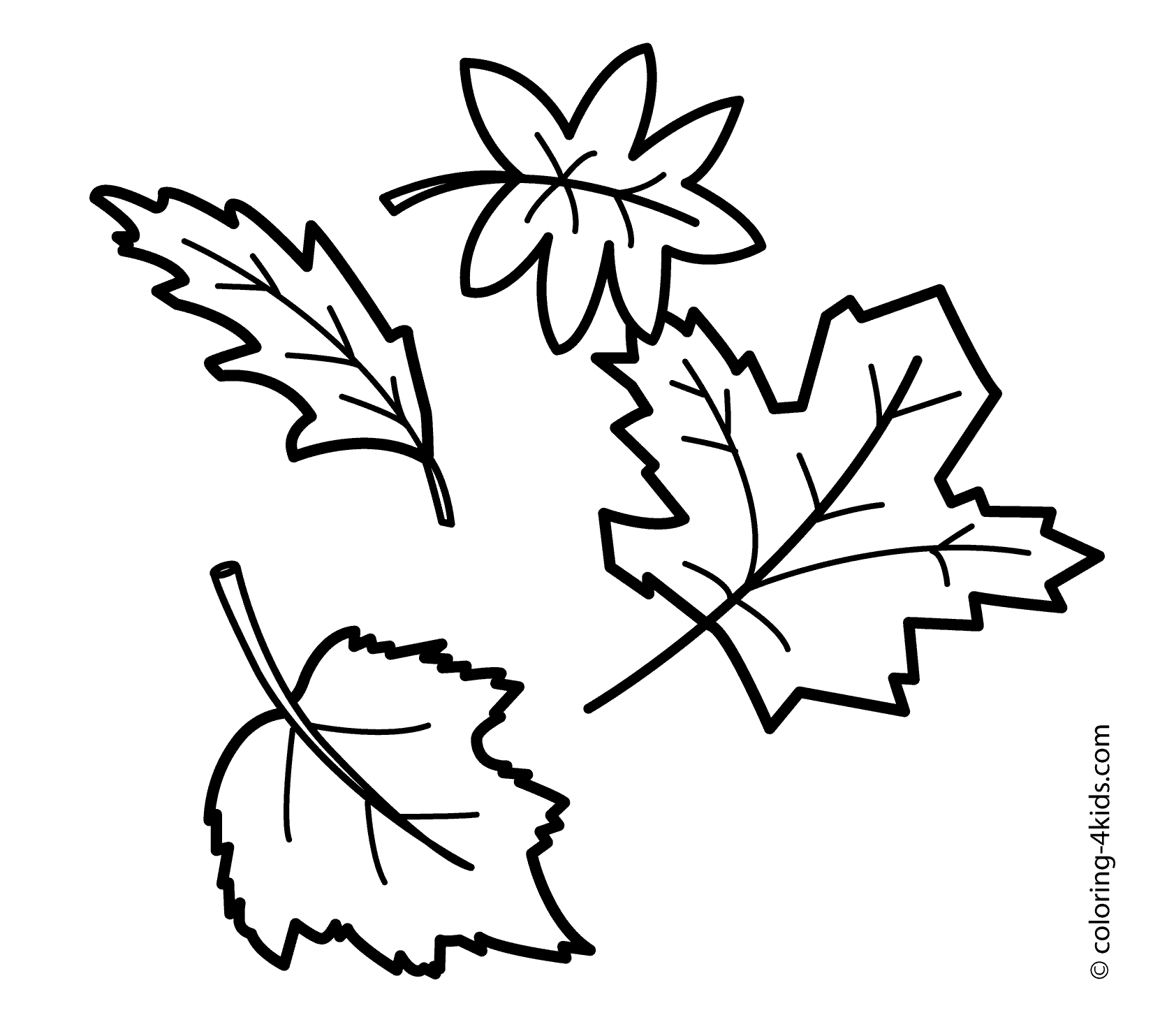 Dibujo para colorear: Temporada de Otoño (Naturaleza) #164051 - Dibujos para Colorear e Imprimir Gratis