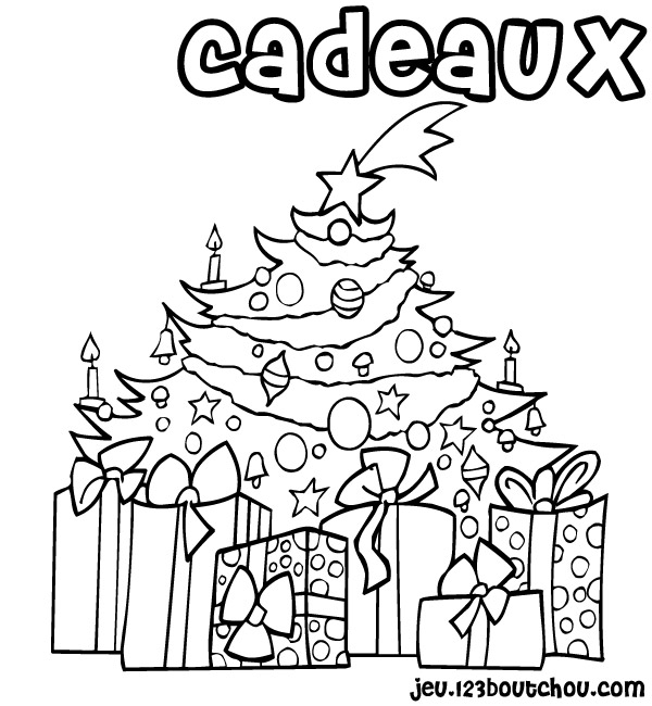 Dibujo para colorear: Arbol de Navidad (Objetos) #167532 - Dibujos para Colorear e Imprimir Gratis