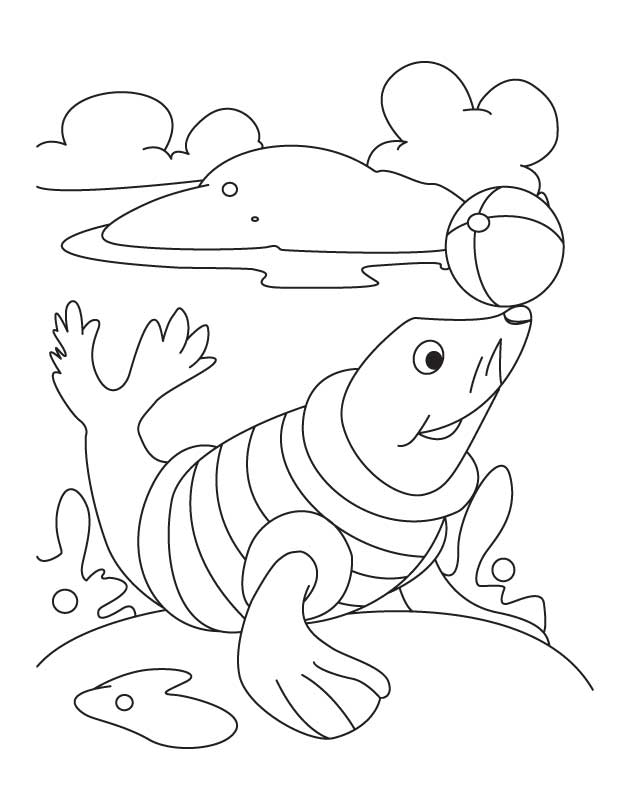 Dibujo para colorear: Pelota de playa (Objetos) #169211 - Dibujos para Colorear e Imprimir Gratis