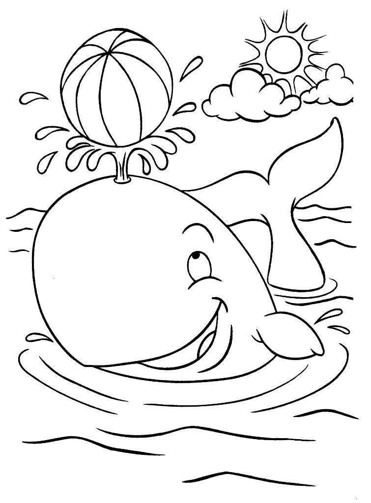 Dibujo para colorear: Pelota de playa (Objetos) #169275 - Dibujos para Colorear e Imprimir Gratis