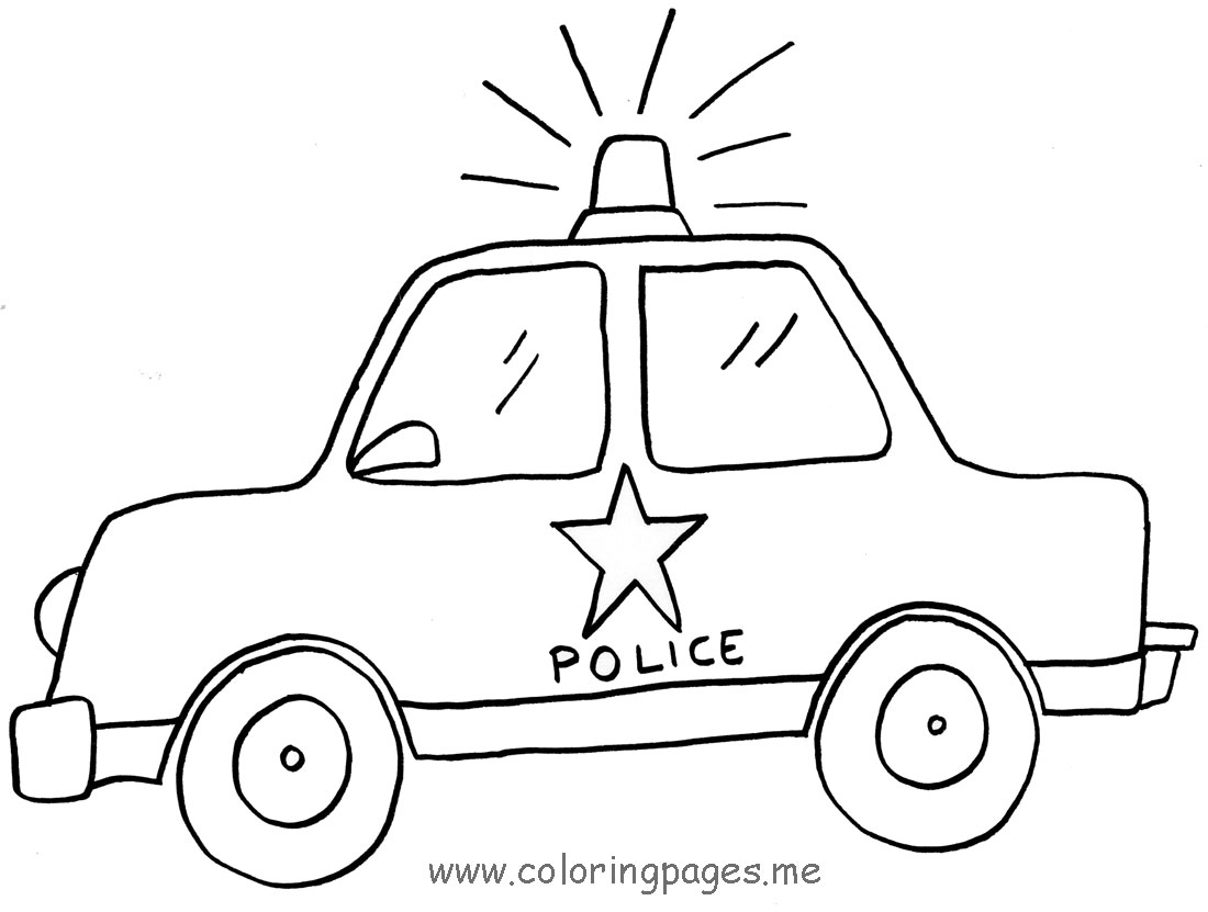 Dibujo para colorear: Oficial de policia (Ocupaciones) #105446 - Dibujos para Colorear e Imprimir Gratis