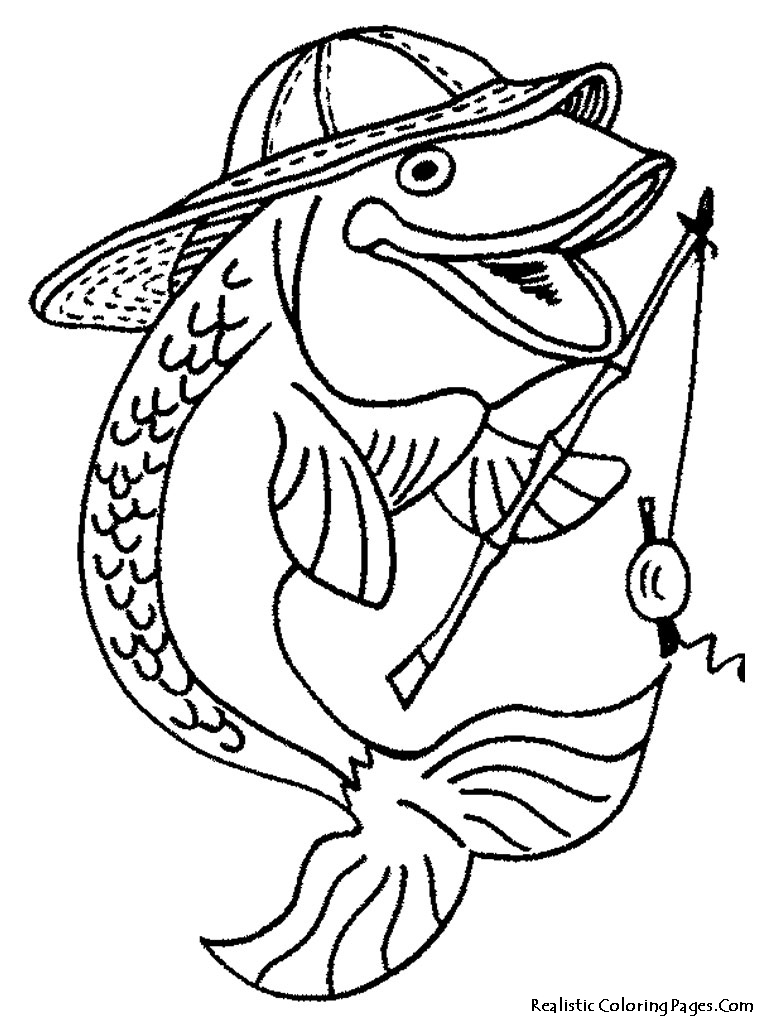 Dibujo para colorear: Pescador (Ocupaciones) #103958 - Dibujos para Colorear e Imprimir Gratis